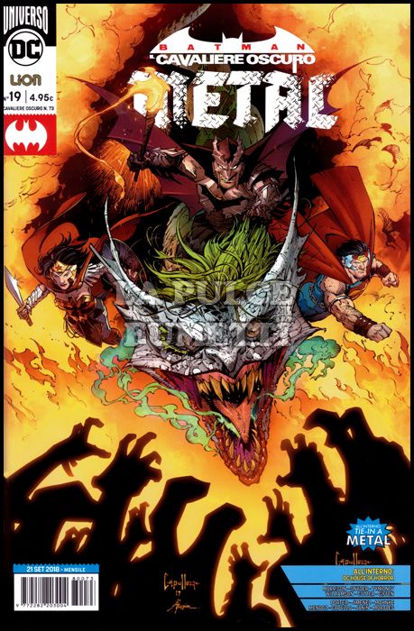 BATMAN IL CAVALIERE OSCURO # 73 - BATMAN IL CAVALIERE OSCURO 19 - METAL 7
